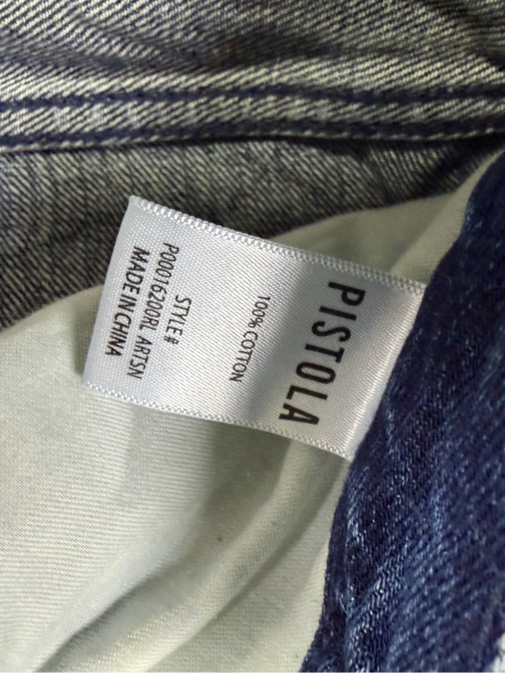 pistola Lexi mid rise bowed straight Jeans - Picture 3 of 8